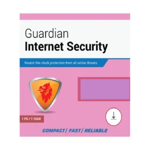 Guardian Internet Security 1 User 1 Year Email Delivery